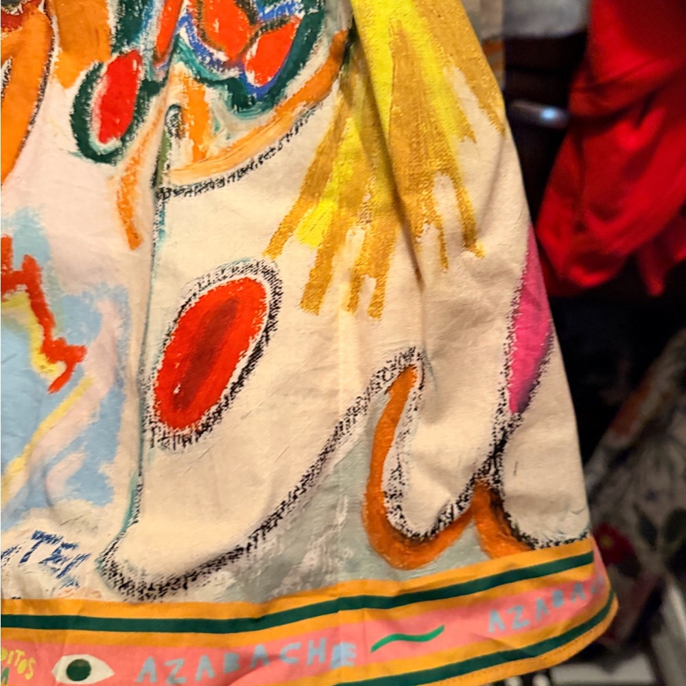 Alemais Multicolor Abstract Backless Dress - Picture 9 of 9